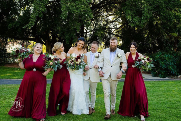 Winter Wedding Bridesmaid Dresses - Colours, Fabrics, and Styling