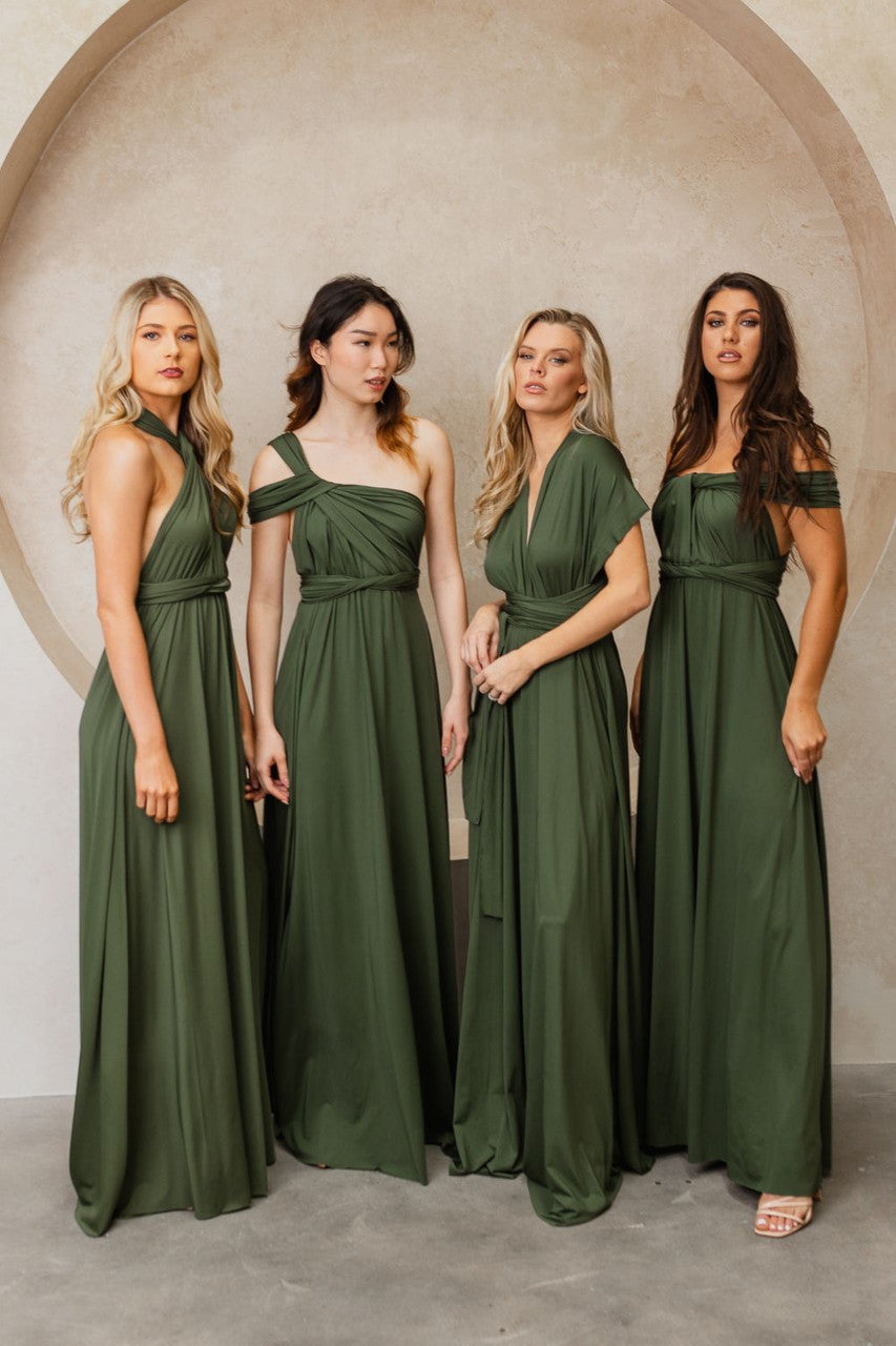 model chic bridesmaid dresses Classic Multiway Infinity Bridesmaid Dress in Light Sage For Sale Online main image 1