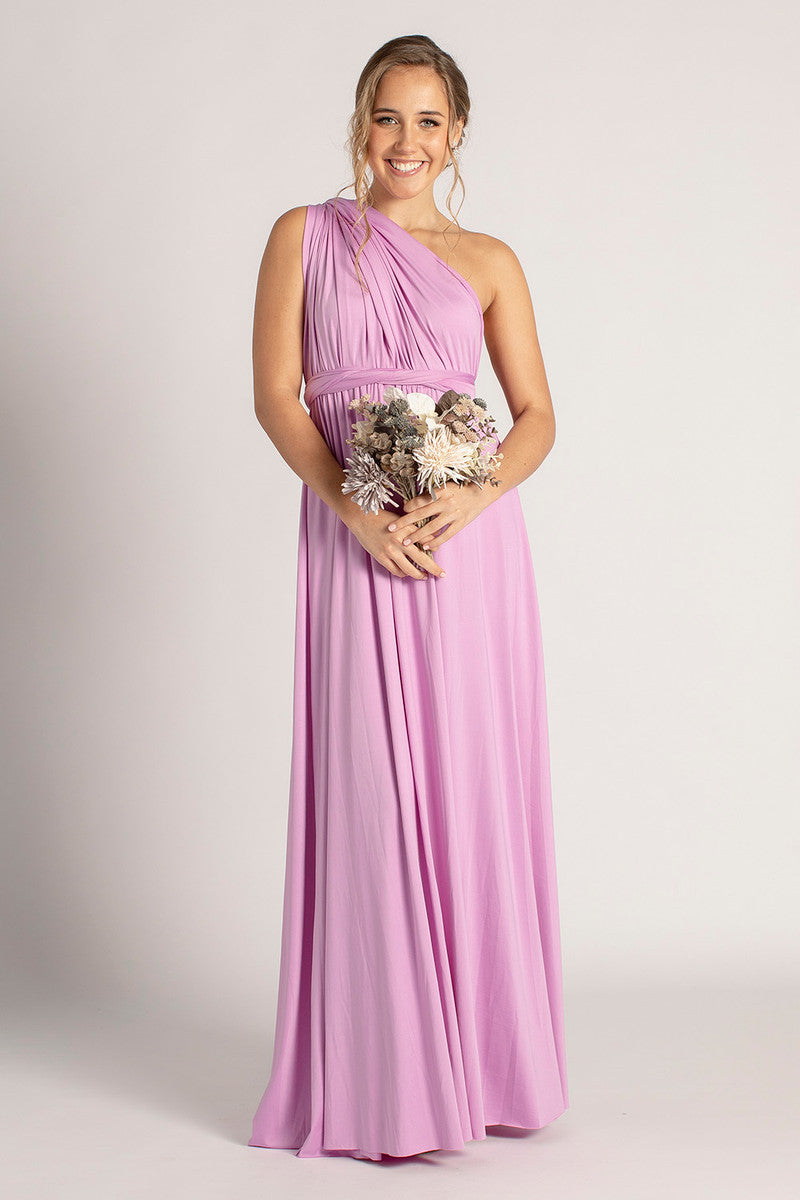Classic Multiway Infinity Bridesmaid Dress In Lilac - Formal Dresses For Sale