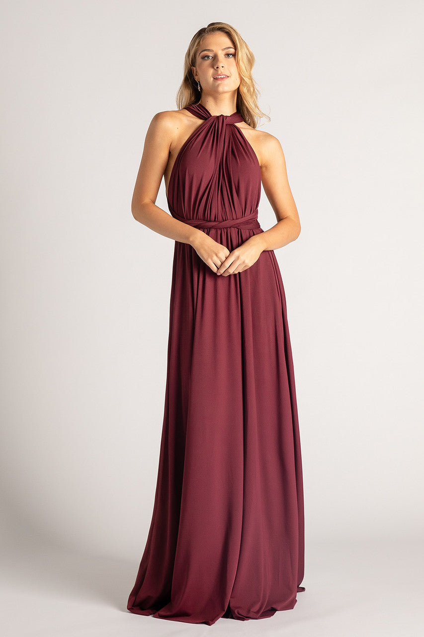 Classic Multiway Infinity Dress in Dark Burgundy For Sale - Bridesmaids Dresses | Model Chic Classic Multiway Infinity Dress in Dark Burgundy For Sale - Bridesmaids Dresses | Model Chic