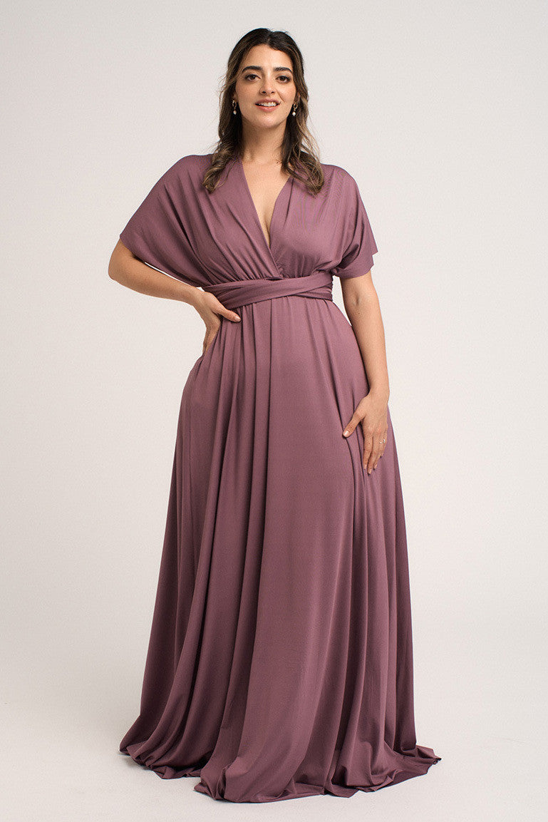 maxi infinity dress Classic Multiway Infinity Dress in Dusty Orchid For Sale - Bridesmaids  Dresses
