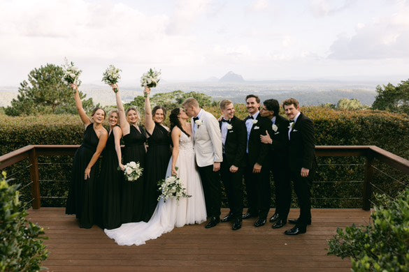 Black Bridesmaid Dresses - How to Style Them for Any Wedding