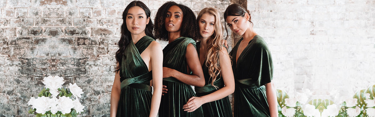 Shop Velvet Infinity Dresses
