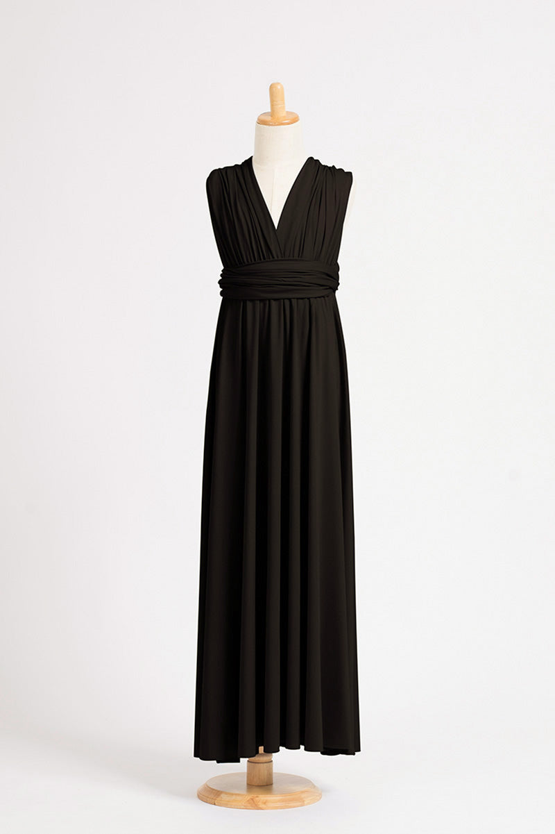 Classic Multiway Infinity Dress in Black