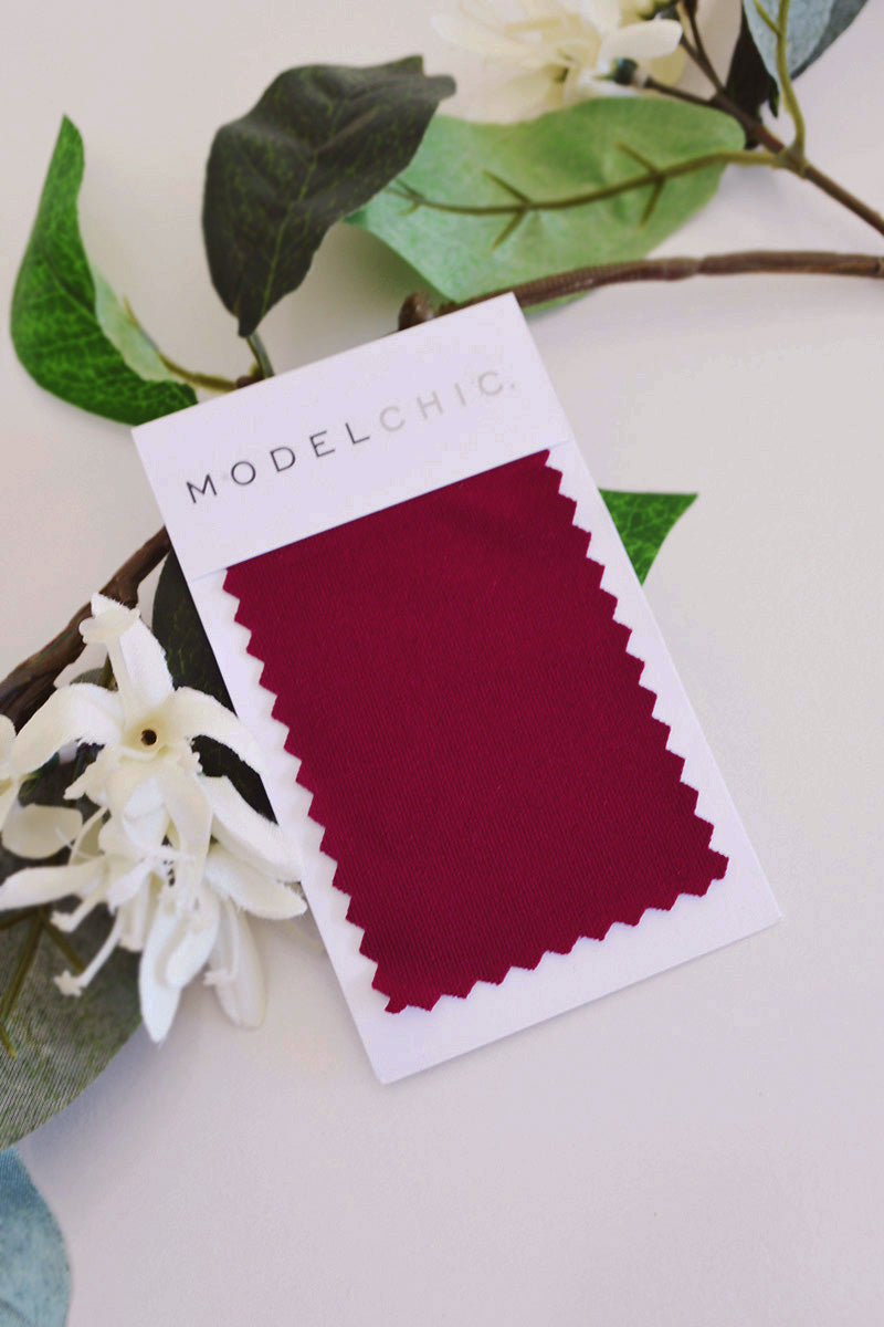 Fabric Sample for Classic Infinity Dresses