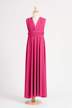 Classic Multiway Infinity Dress in Hot Pink