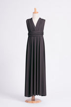 Classic Multiway Infinity Dress in Charcoal