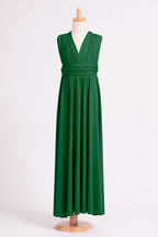 Classic Multiway Infinity Dress in Emerald Green