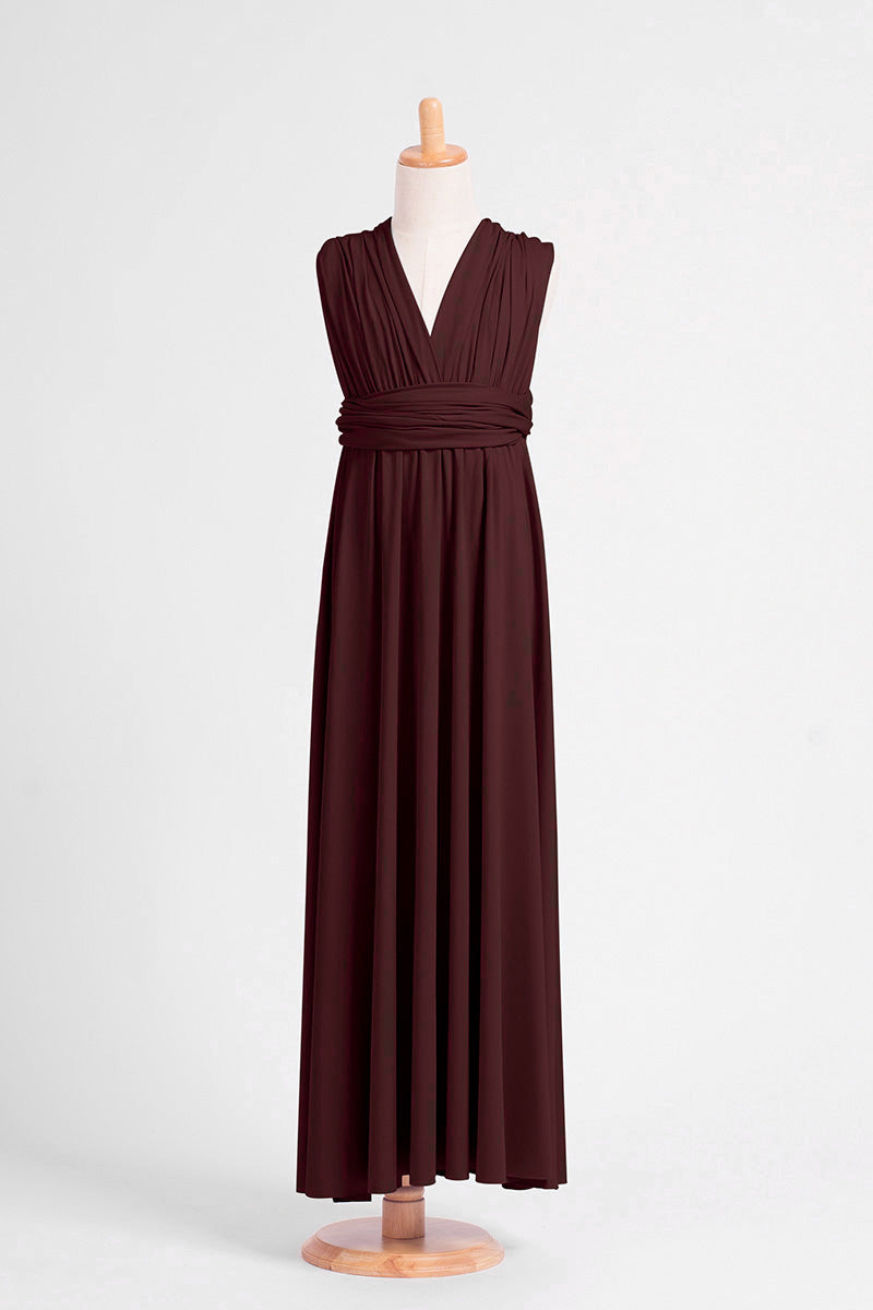 Classic Multiway Infinity Dress in Mahogany