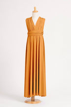 Classic Multiway Infinity Dress in Tan