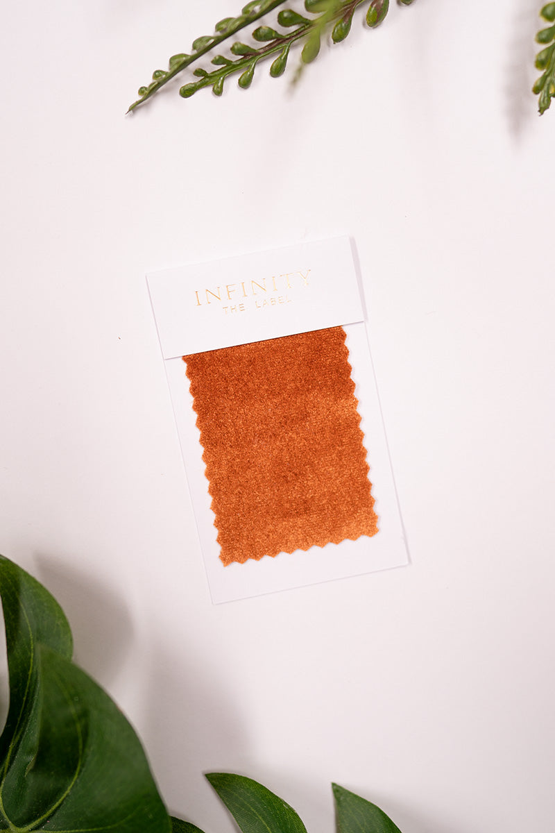 Fabric Sample for Velvet Infinity Dresses