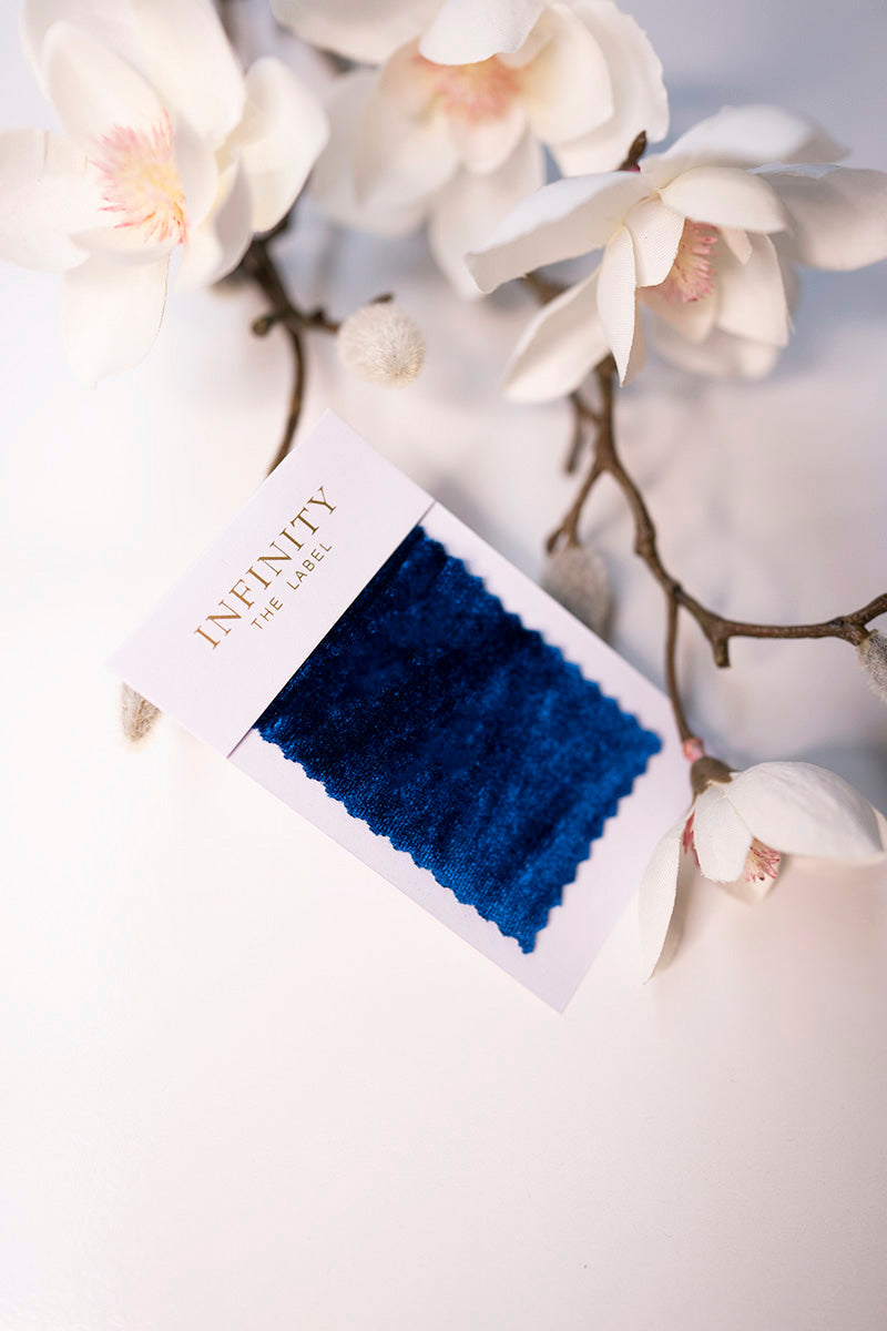 Fabric Sample for Velvet Infinity Dresses