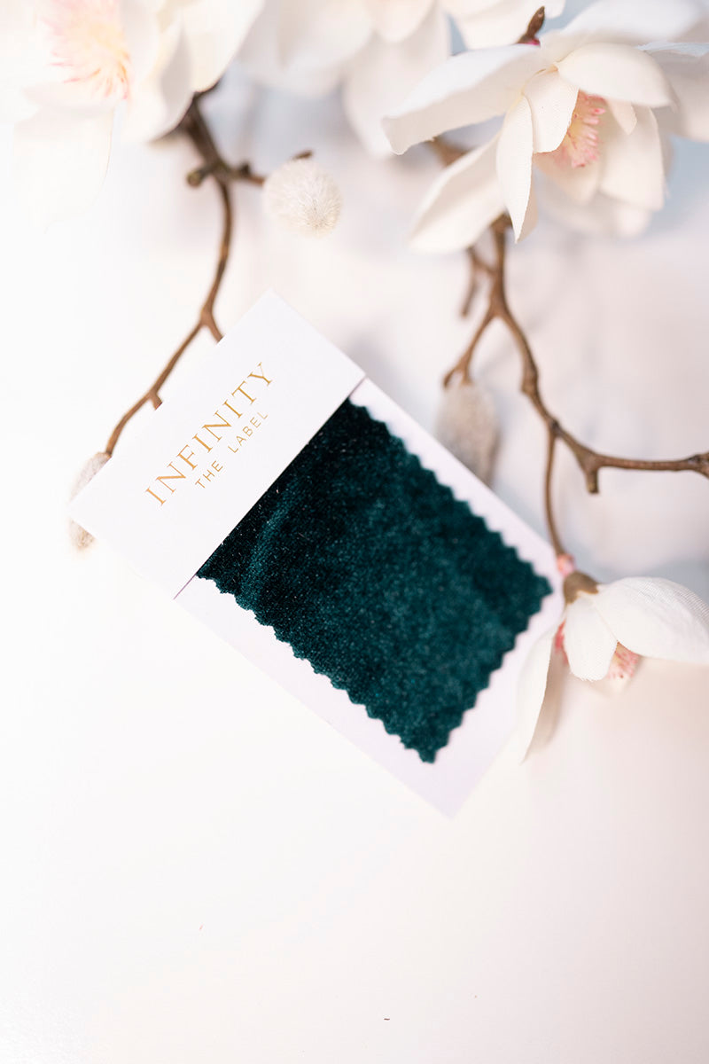 Fabric Sample for Velvet Infinity Dresses