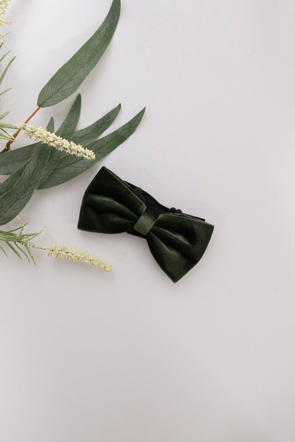 Velvet Groomsmen Bow Tie