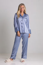 Evie Long Satin Bridesmaids Pyjamas
