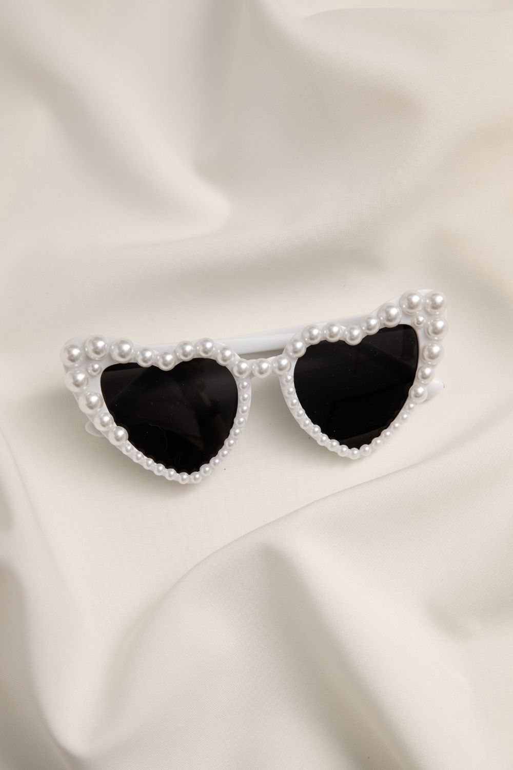 Pearl Heart Bridal Sunglasses