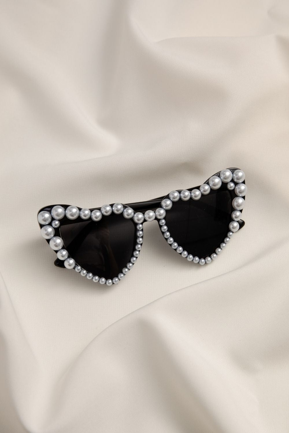 Pearl Heart Bridal Sunglasses