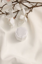 Octagonal Velvet Ring Box