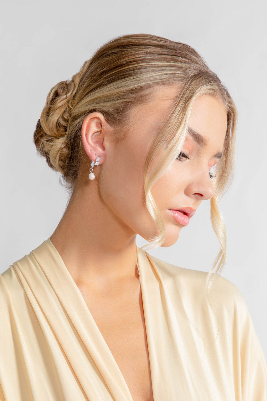 Piper Silver Pearl Earring 