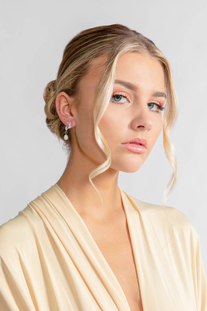 Piper Silver Pearl Earring 