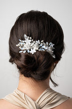 Aerin Silver Bridal Hair Comb + Pin Set