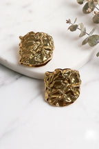 Astrid Gold Buckle - Pair
