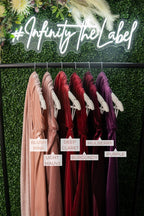 Fabric Sample for Velvet Infinity Dresses