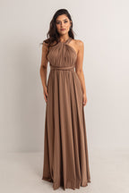 Classic Multiway Infinity Dress in Chocolate
