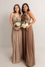 Classic Multiway Infinity Dress in Chocolate