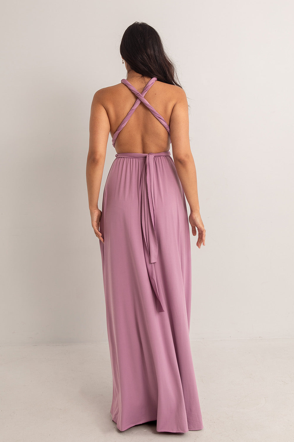 open lace back dress Long Formal Dress with Sheer Lace Capelet Dusty Lavender / 20 open lace back dress Long Formal Dress with Sheer Lace Capelet Dusty Lavender / 20