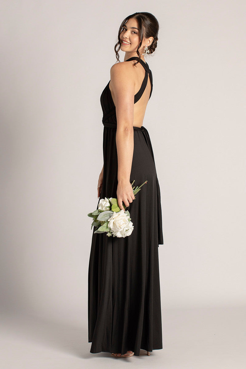Black Bridesmaid Dresses | Infinity Dress | Model Chic Black Bridesmaid Dresses | Infinity Dress | Model Chic