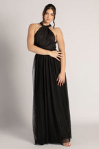 Tulle Overlay Skirt For Classic Multiway Dress in Black