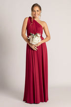 Classic Multiway Infinity Dress in Burgundy
