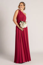 Classic Multiway Infinity Dress in Burgundy
