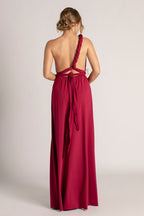 Classic Multiway Infinity Dress in Burgundy