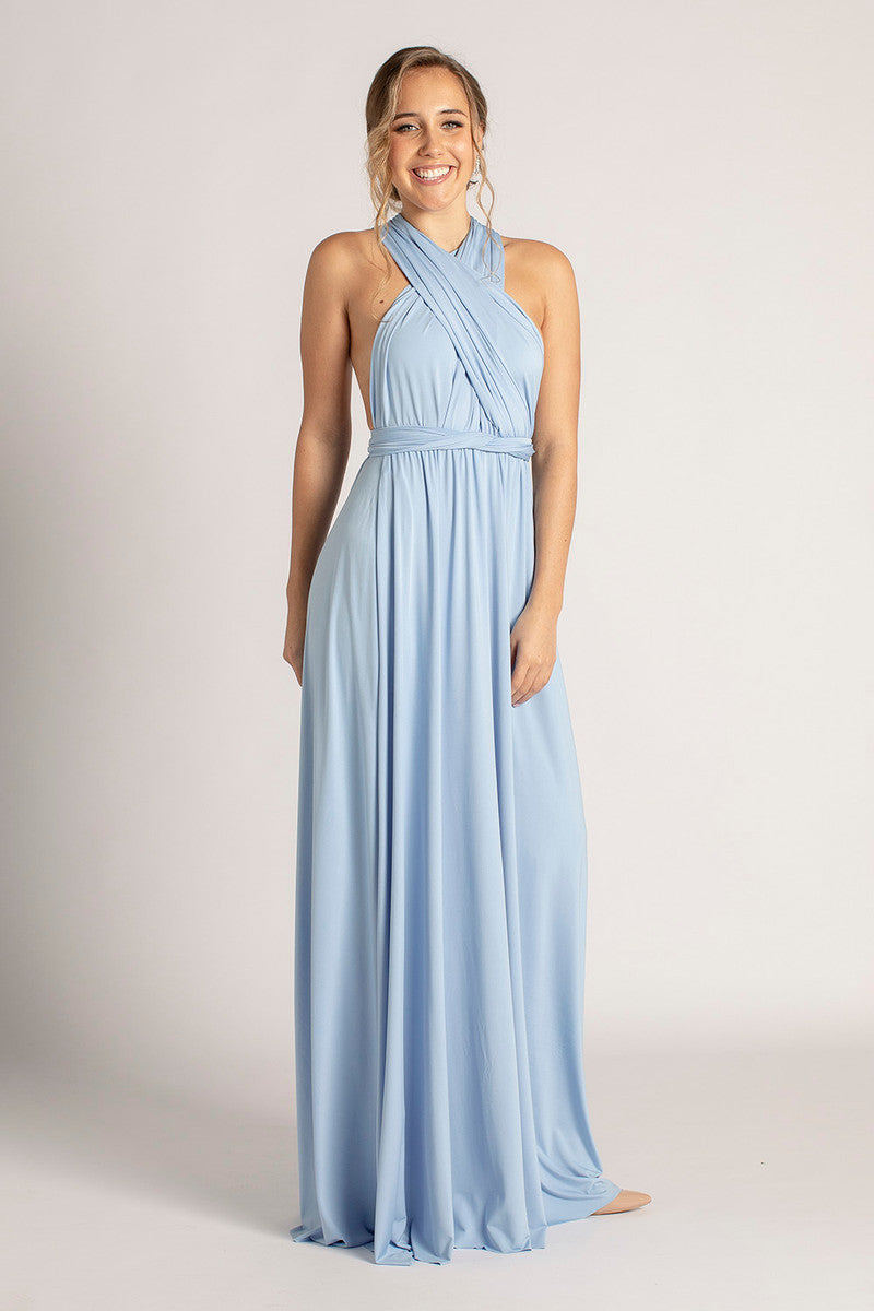 Classic Multiway Infinity Bridesmaid Dress in Cornflower Blue For Sale Online | ModelChic Model Chic Classic Multiway Infinity Bridesmaid Dress in Cornflower Blue For Sale Online | ModelChic Model Chic