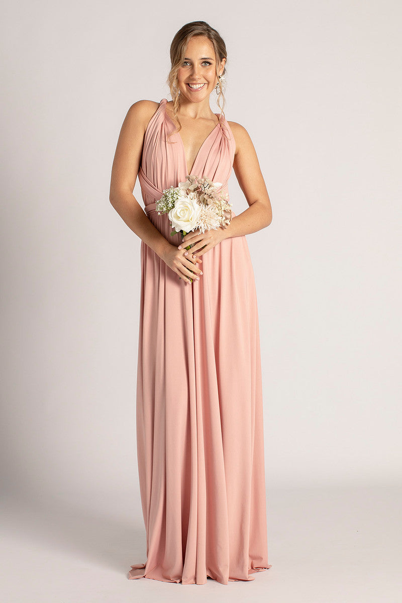 Classic Multiway Infinity Bridesmaid Dress in Dusty Pink - Formal Dresses For Sale | ModelChic Model Chic Classic Multiway Infinity Bridesmaid Dress in Dusty Pink - Formal Dresses For Sale | ModelChic Model Chic