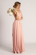 Classic Multiway Infinity Dress in Dusty Pink