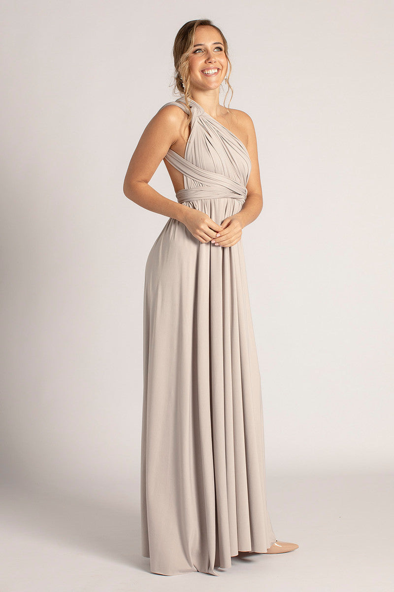 Classic Multiway Infinity Dress in Grey