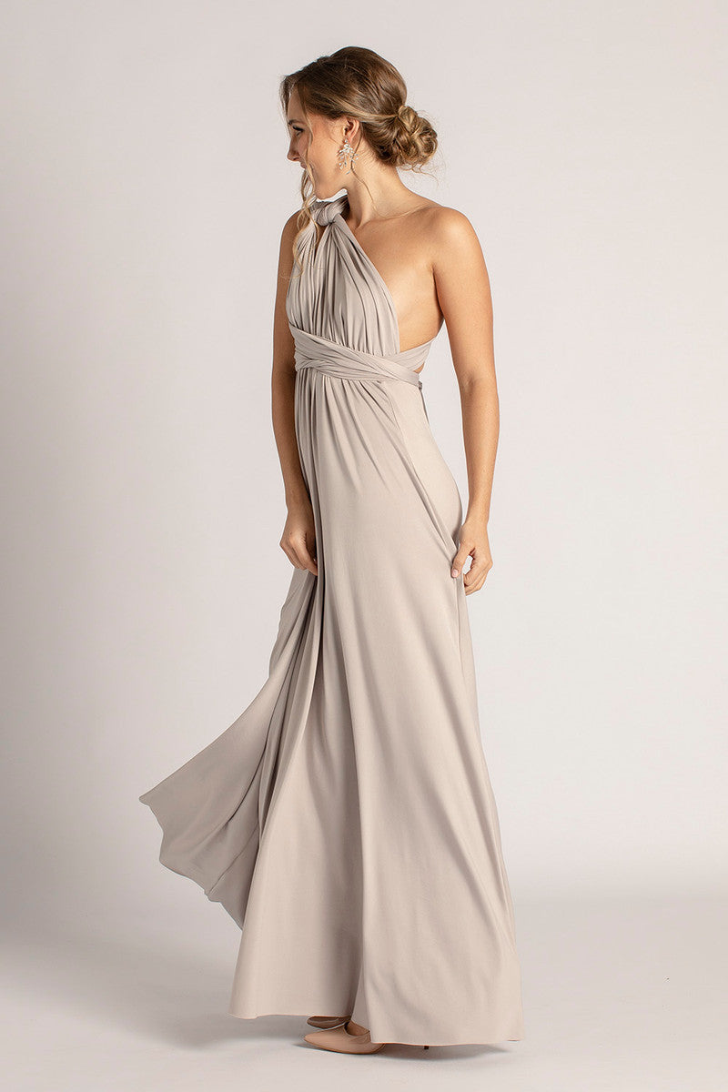 Classic Multiway Infinity Dress in Grey