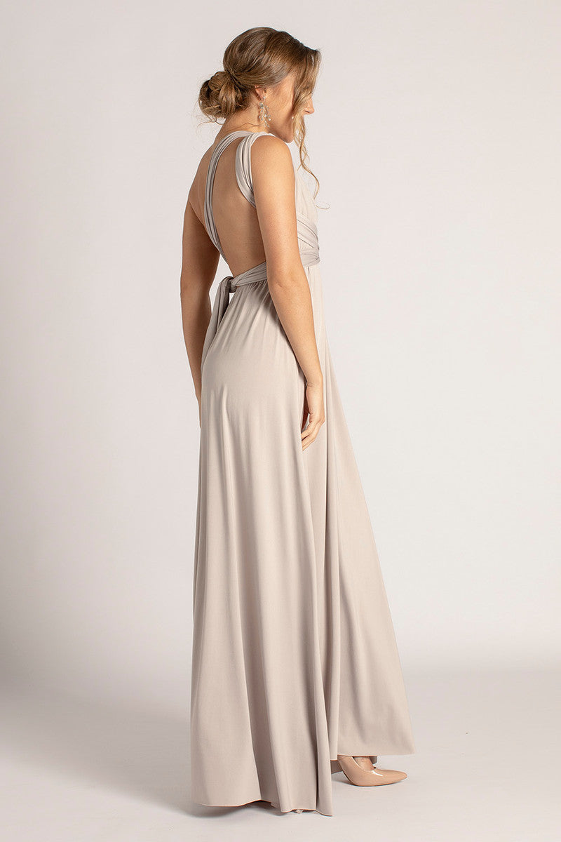 Classic Multiway Infinity Dress in Grey