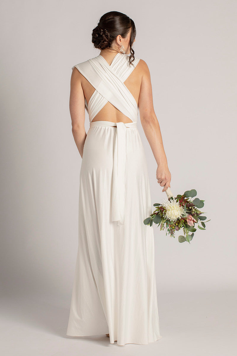 Classic Multiway Infinity Dress in Ivory