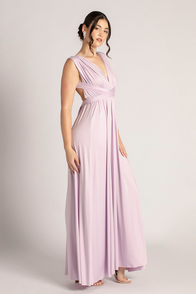 light purple infinity dress Infinity Dress/Wrap Convertible Bridesmaid Dress/Custom Size/30+ Color Floor 39 inches / Average(0-14)