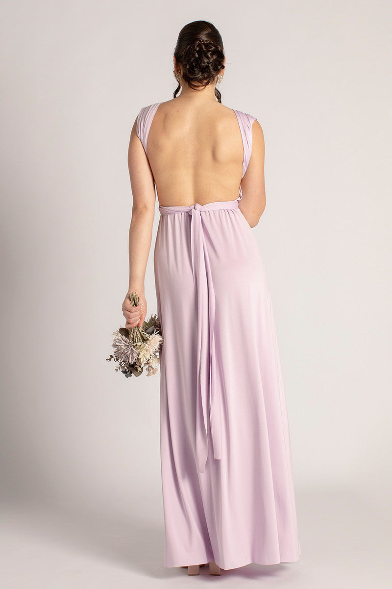 light purple infinity dress Lilac Infinity Dress Multiway Bridesmaid Dress Convertible Made in USA