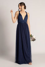 Tulle Overlay Skirt For Classic Multiway Dress in Navy