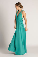 Classic Multiway Infinity Dress in Teal
