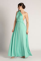 Classic Multiway Infinity Dress in Turquoise
