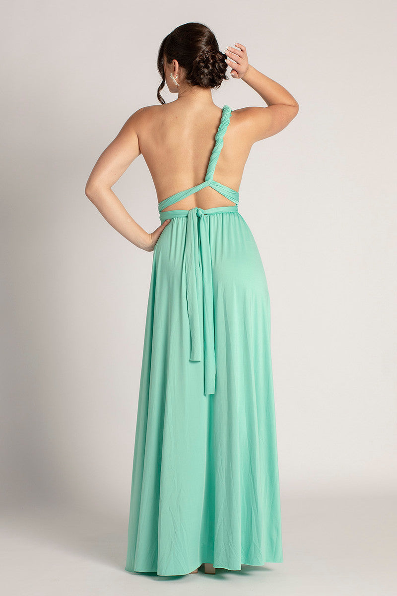 Classic Multiway Infinity Dress in Turquoise