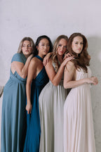 Champagne Nude Classic Infinity Multiway Dress for formal and bridesmaids dresses