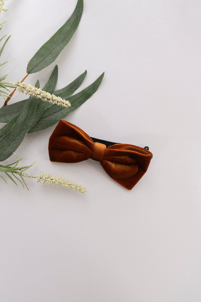 Velvet Groomsmen Bow Tie